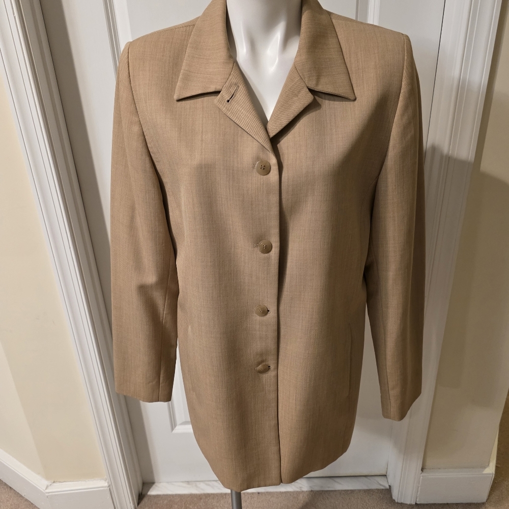 Pendleton Long Jacket Blazer Size 12